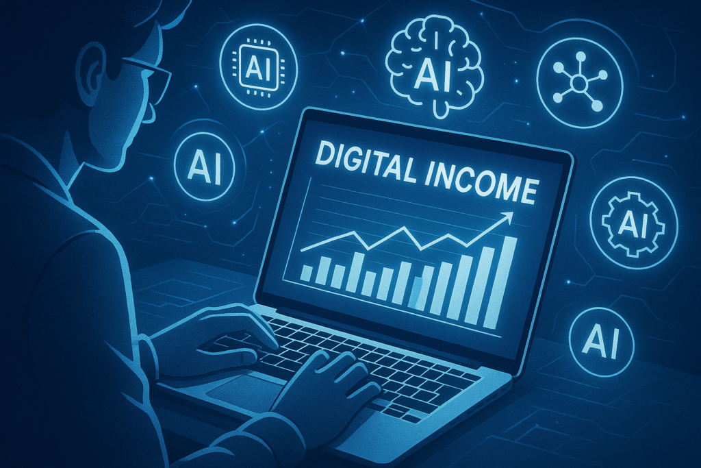 5 formas de ganhar dinheiro com IA em 2025.